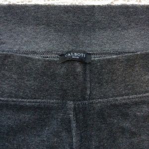 Talbots Velour pant ⭐️ gray ⭐️ XLP